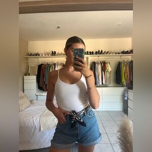 White Zara Tank Top, S